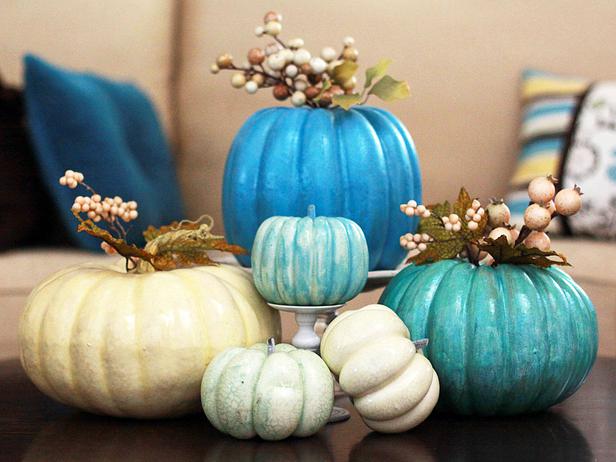 Blue Pumpkins by Landee Anderson