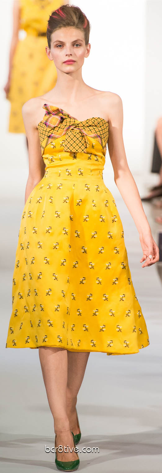 Oscar De La Renta Spring Summer Ready to Wear 2013