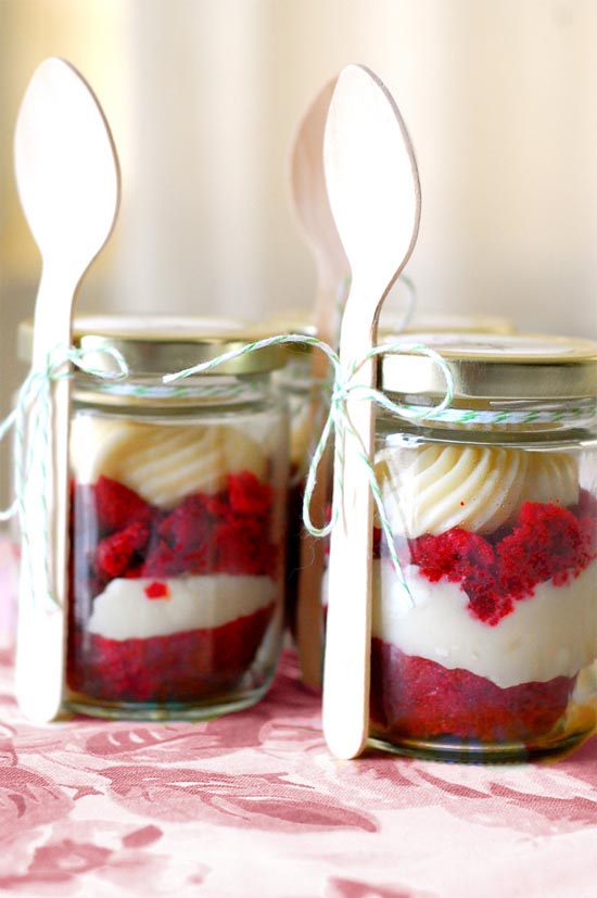 DIY Cupcake in a Mason Jar