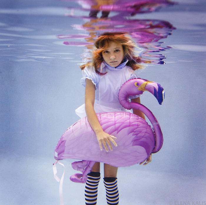 Elena Kalis Underwater Photographer - Alice in Wonderland