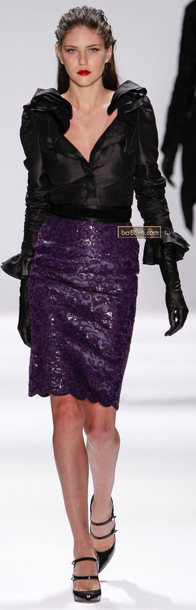 Carmen Marc Valvo FW 2013-14 NYFW