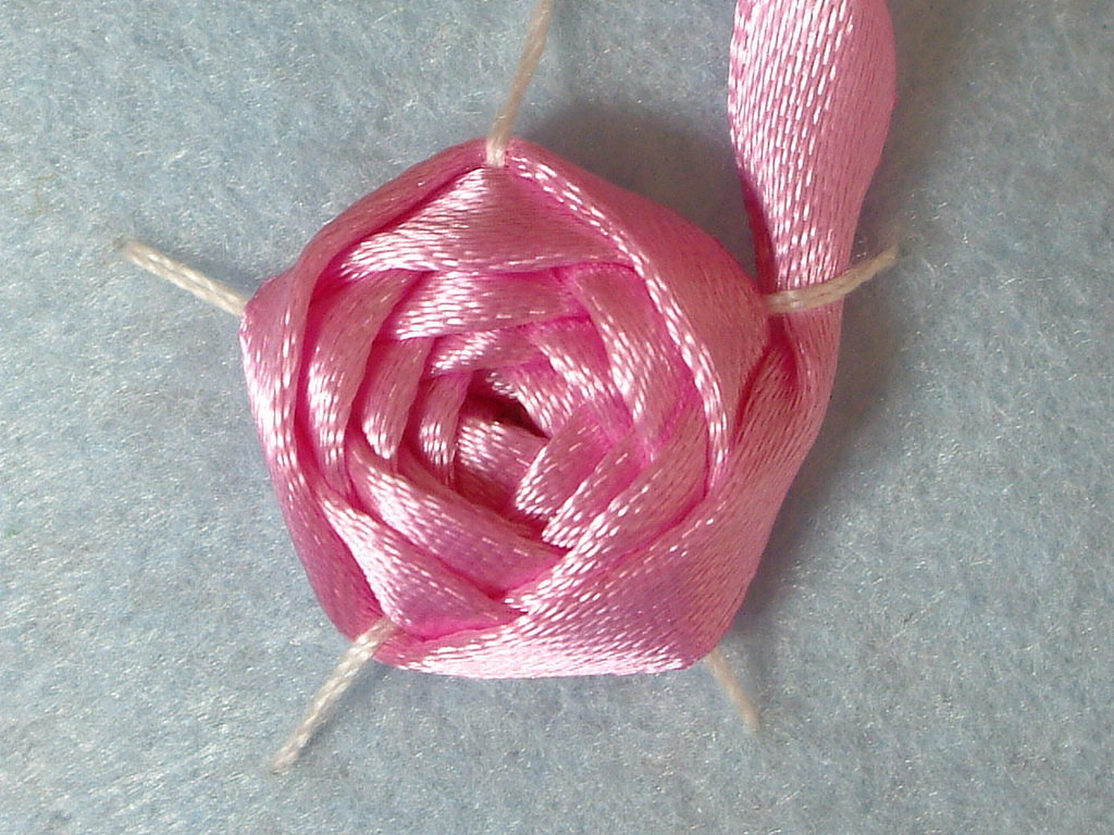  Ribbon Embroidery by Fairy Fox