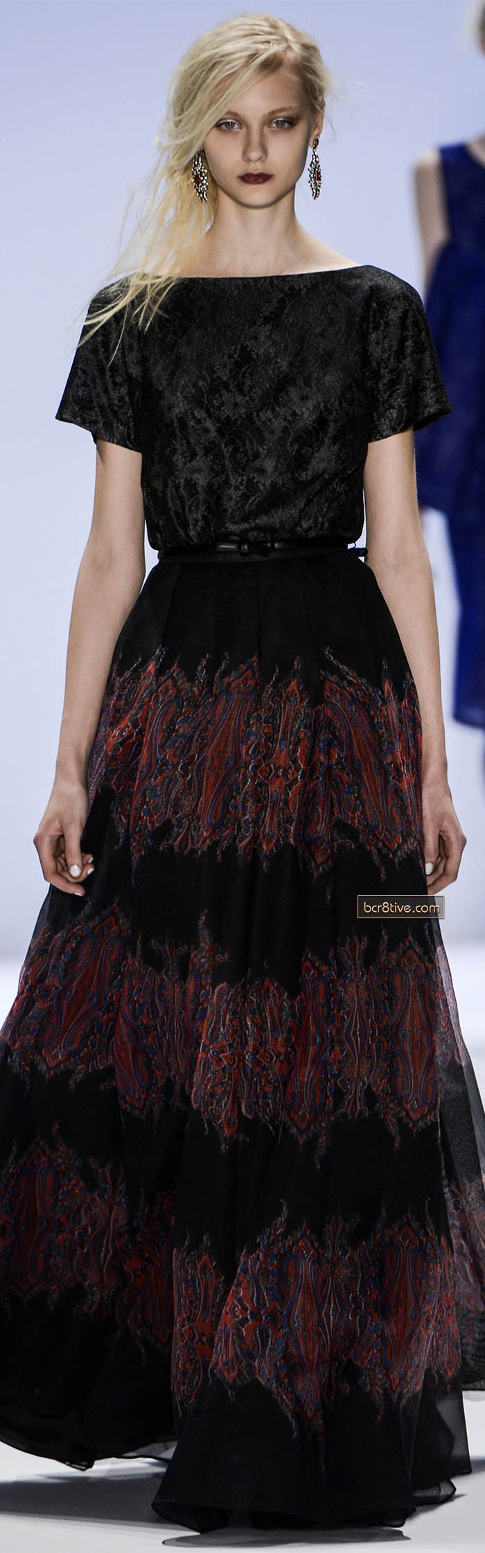 Tadashi Shoji Fall Winter 2013 New York Fashion Week