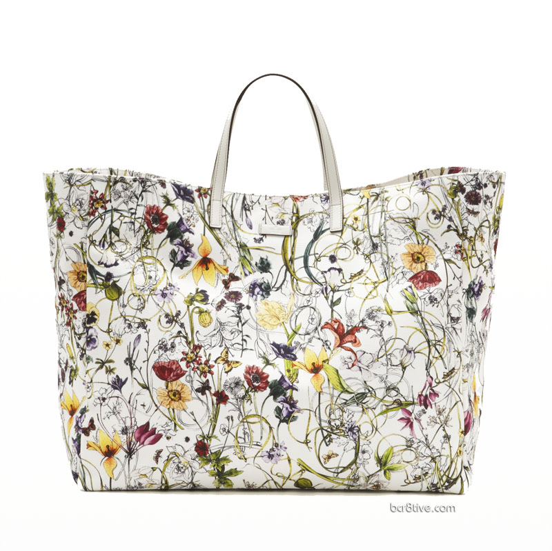 Gucci Large Flora Infinity Canvas Tote