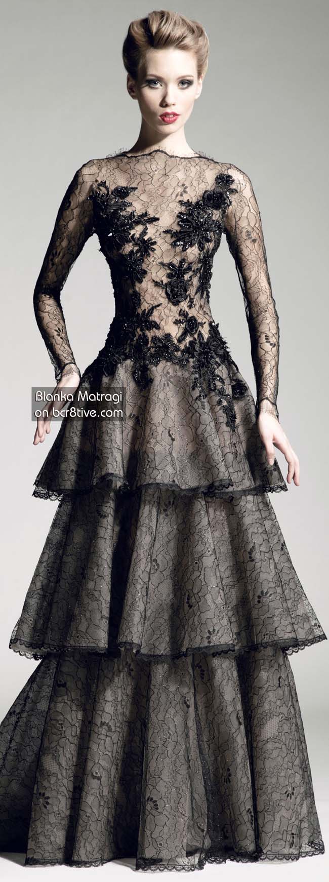 Бланка Матраги моде платья 2013