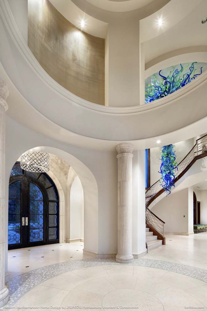 JAUREGUI Architecture, Interiors & Construction - Exquisite Contemporary Foyer