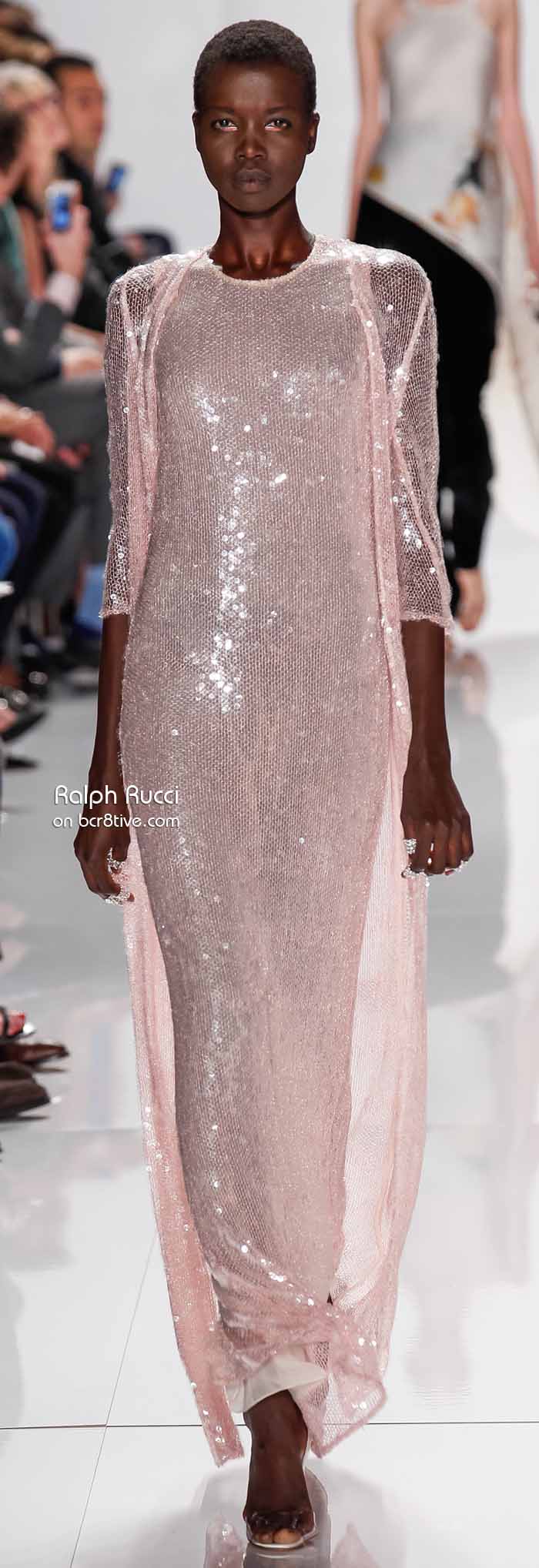 Ralph Rucci Spring 2014 #NYFW - Gown with Sequins