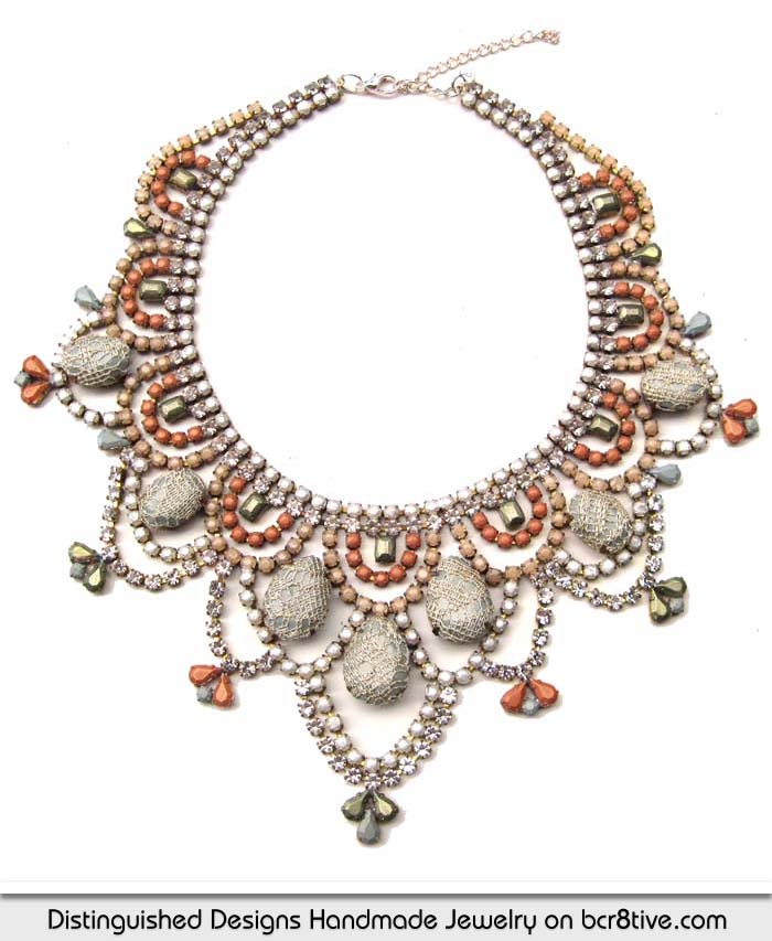 Distinguished Designs Handmade Statement Necklace