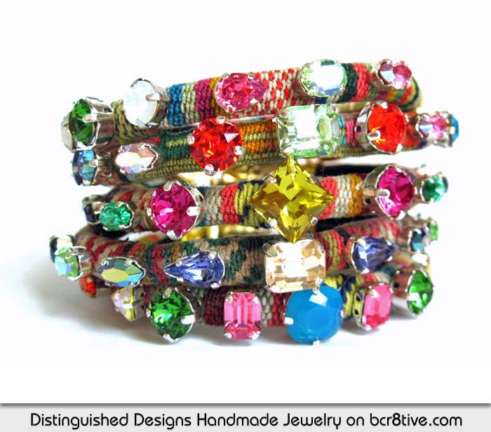 Distinguished Designs Handmade Bohemian Cuff Bracelets