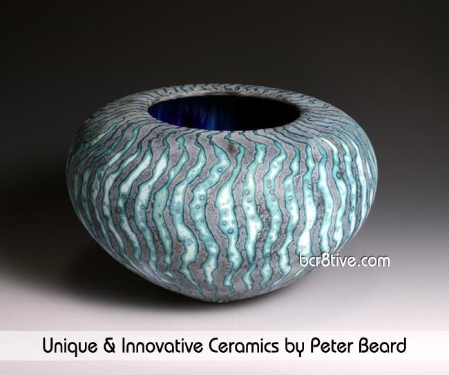Peter Beard Ceramics - Wide Stoneware Vessel