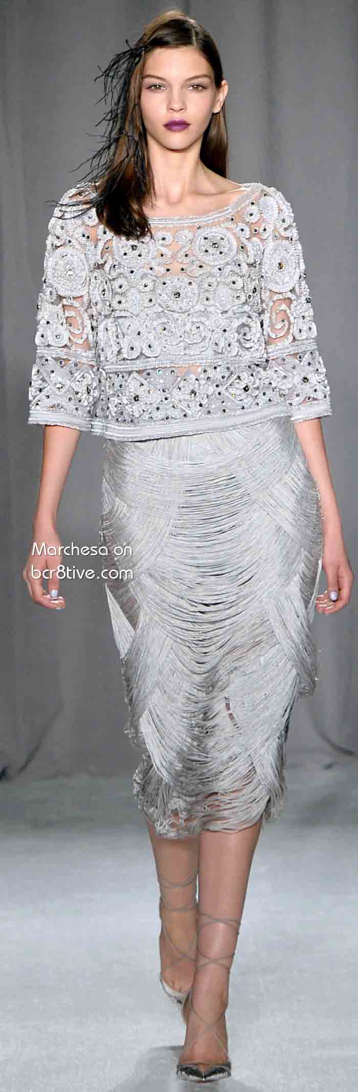 Marchesa Spring 2014 Ready to Wear #NYFW