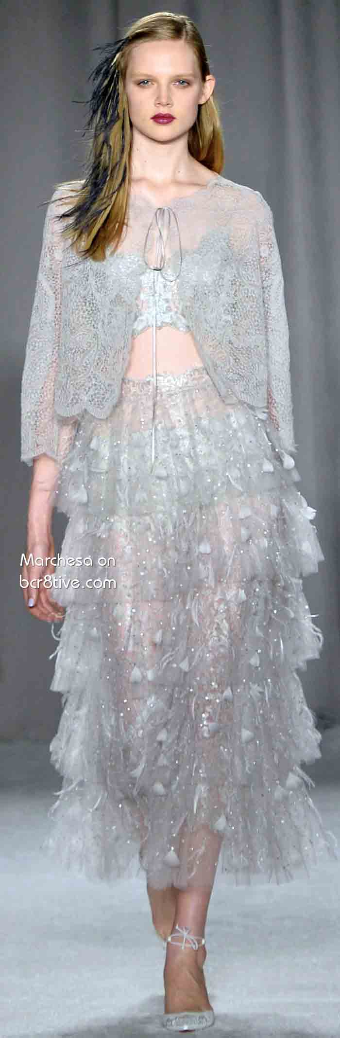 Marchesa Spring 2014 Ready to Wear #NYFW