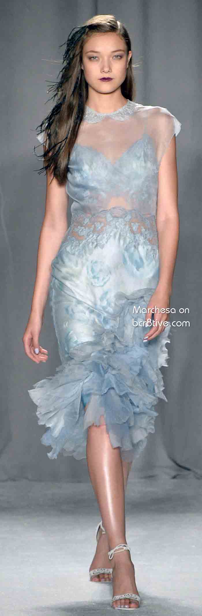 Маркиза Весна 2014 Готовое платье # NYFW