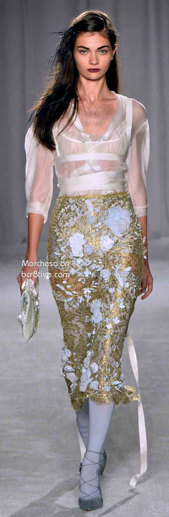 Marchesa Spring 2014 Ready to Wear #NYFW