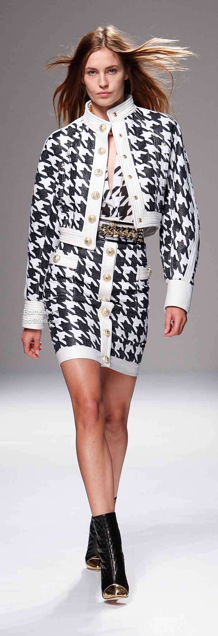 Balmain Spring 2014 Paris Fashion Week