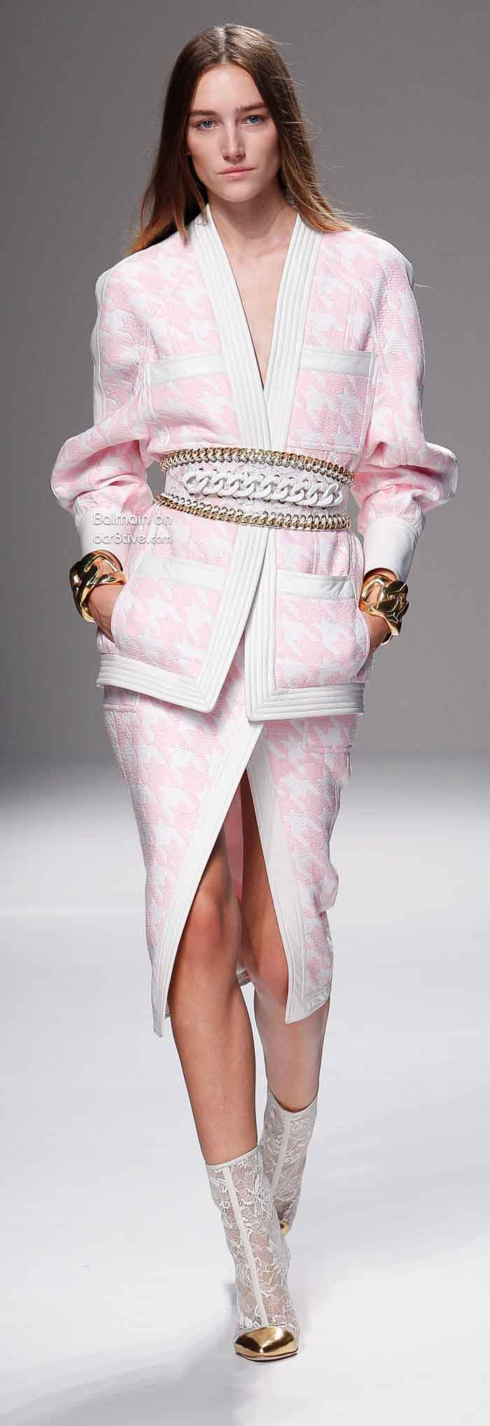 Balmain Spring 2014 Paris Fashion Week