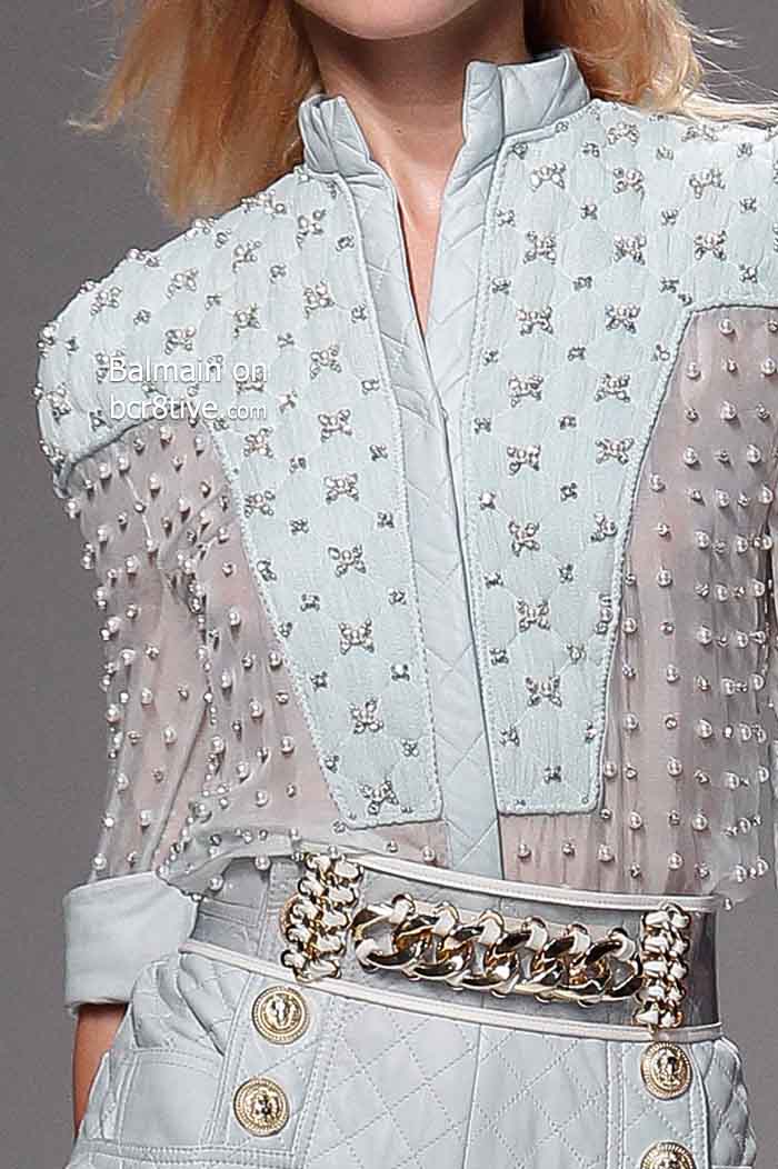 Balmain Spring 2014 Paris Fashion Week