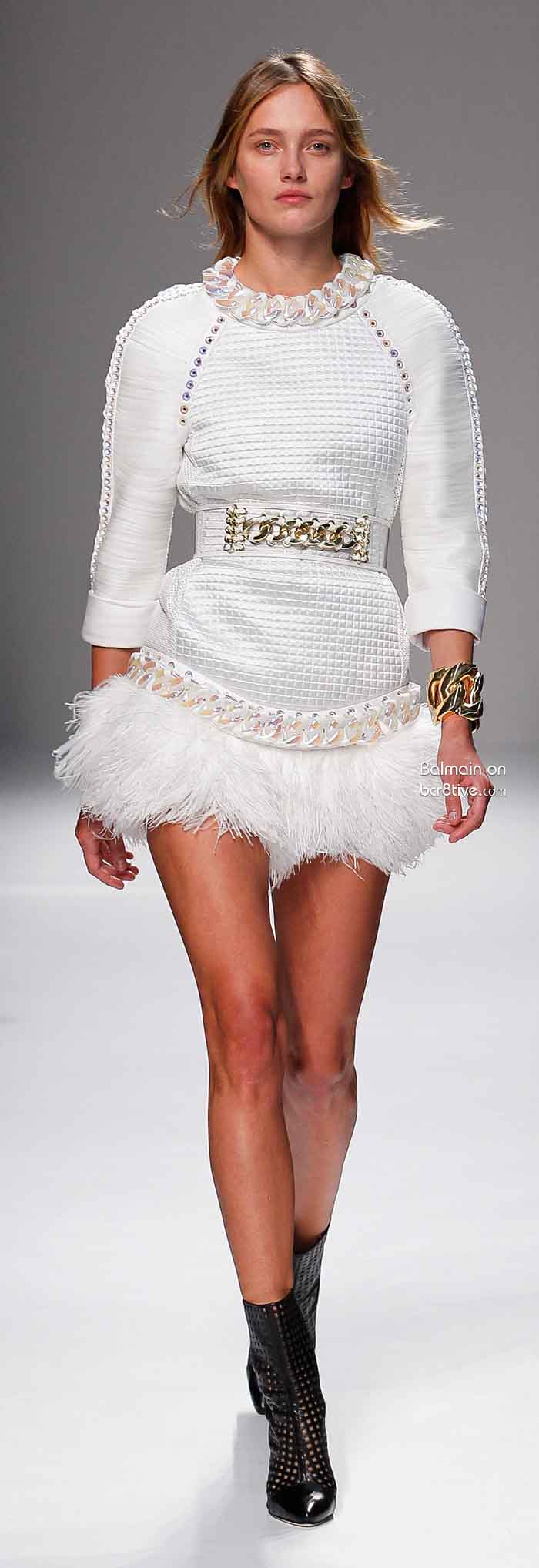 Balmain Spring 2014 Paris Fashion Week