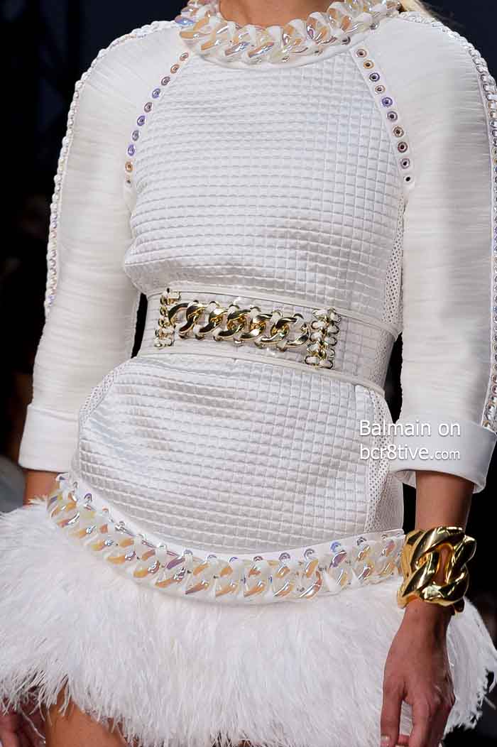 Balmain Spring 2014 Paris Fashion Week