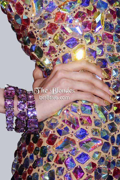 The Blonds Gemstone Mosaic Dress