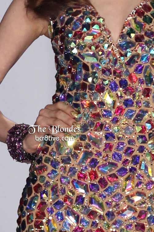 The Blonds Gemstone Mosaic Dress