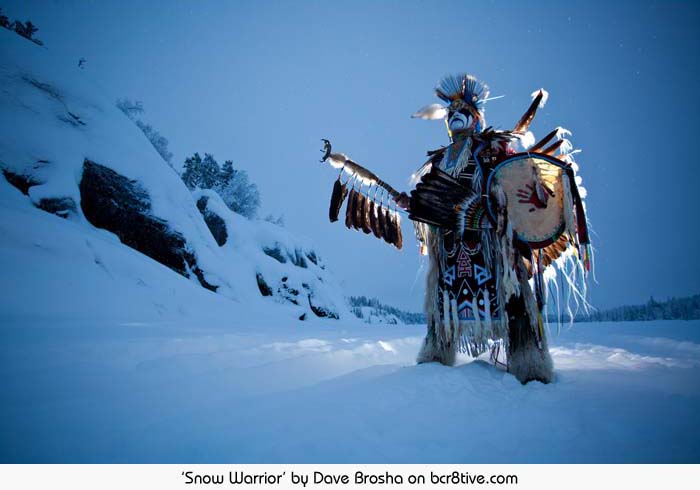 Snow Warrior - Dave Brosha