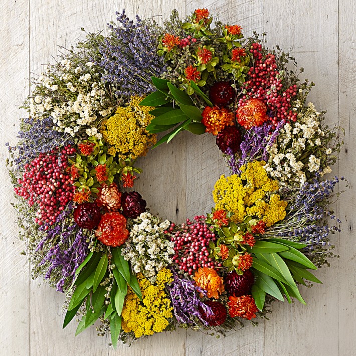 Williams Sonoma - Farmers' Market Herb Wreath