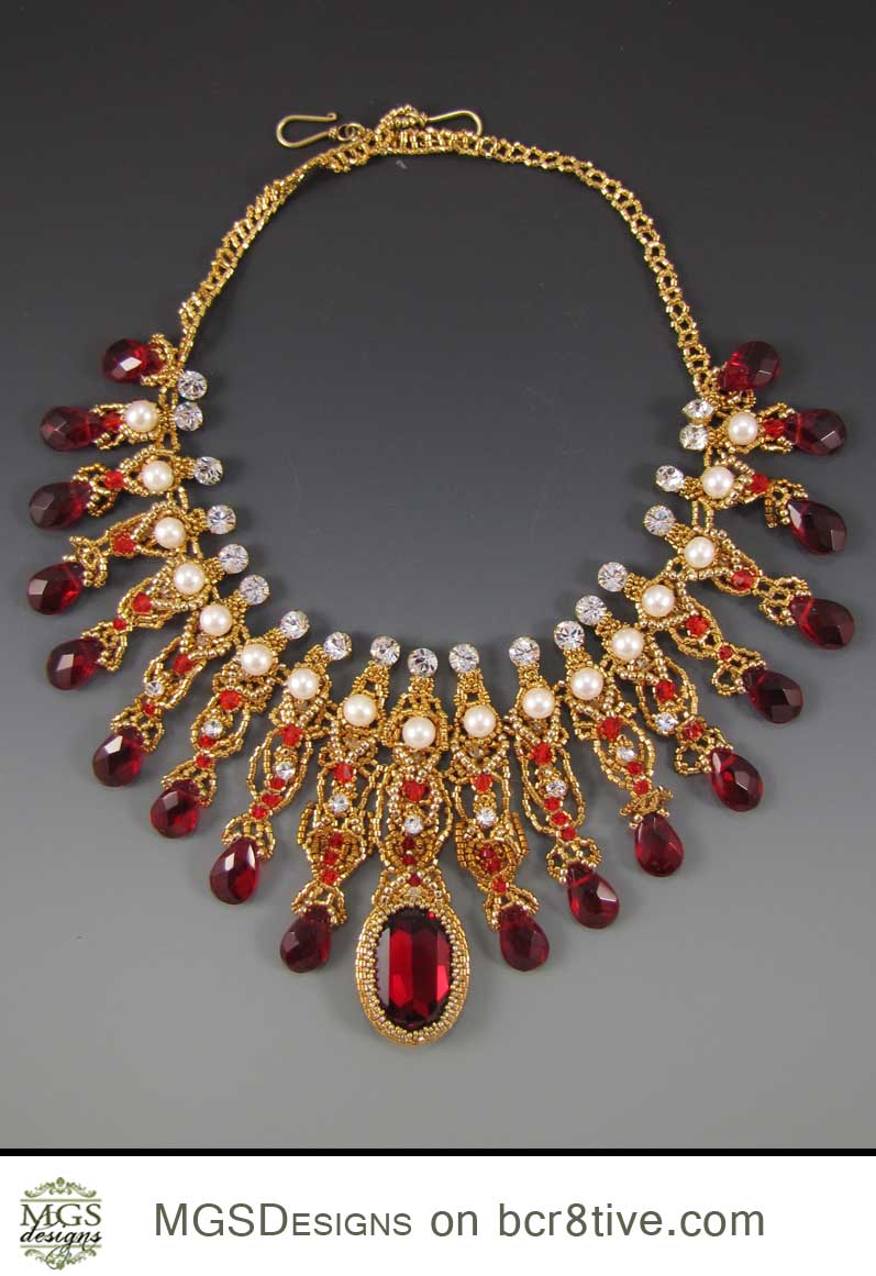 Bollywood Necklace by MGS Designs