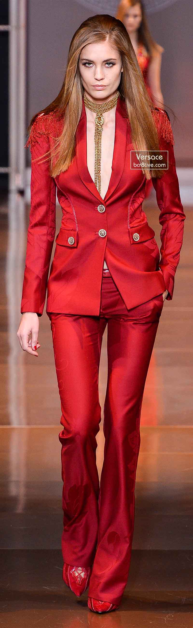 Versace Fall 2014 - Nadja Bender