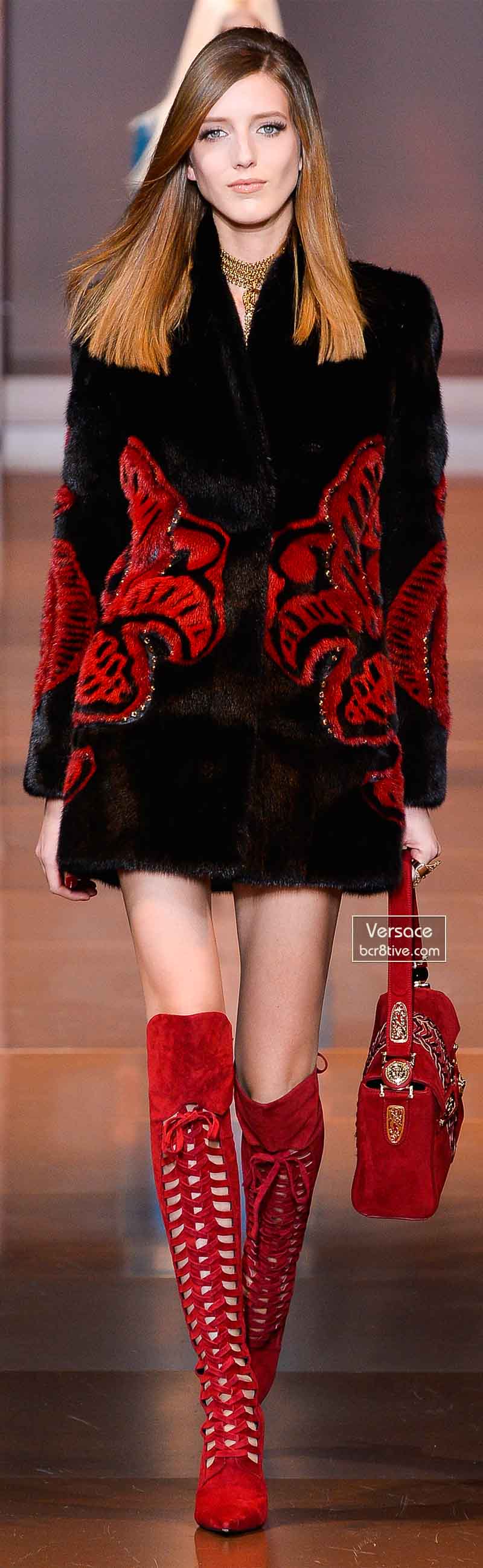 Versace Fall 2014 - Iris Egbers