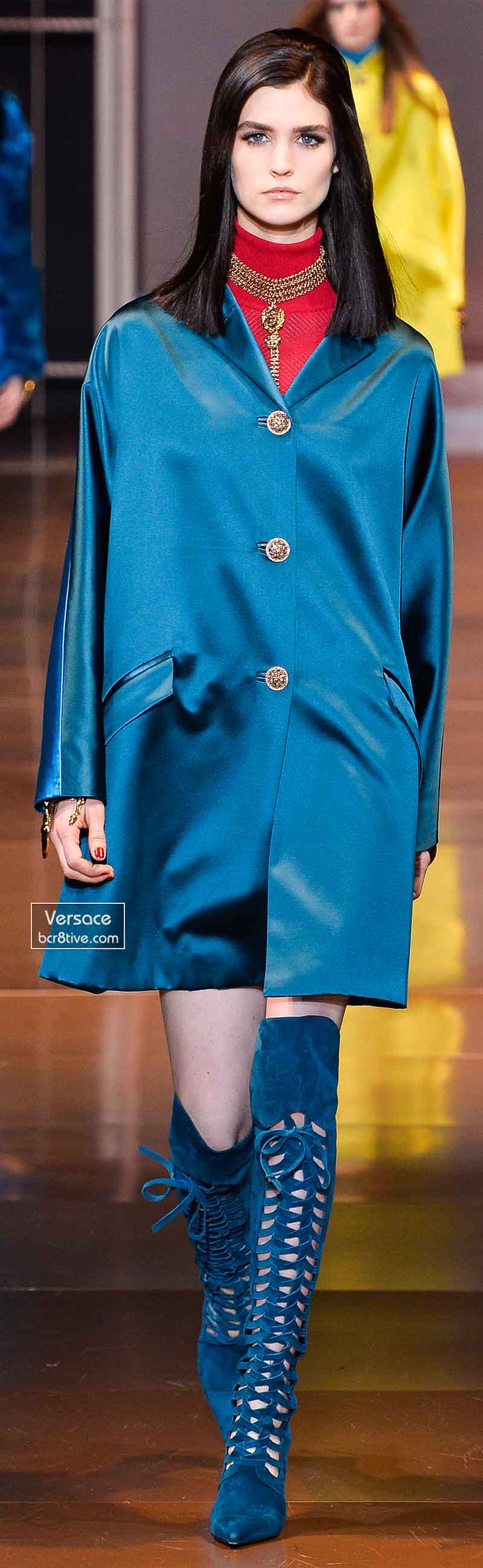 Versace Fall 2014 - Manon Leloup