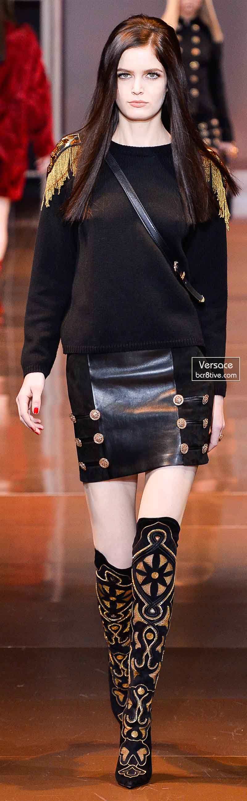 Versace Fall 2014 - Zlata Mangafic