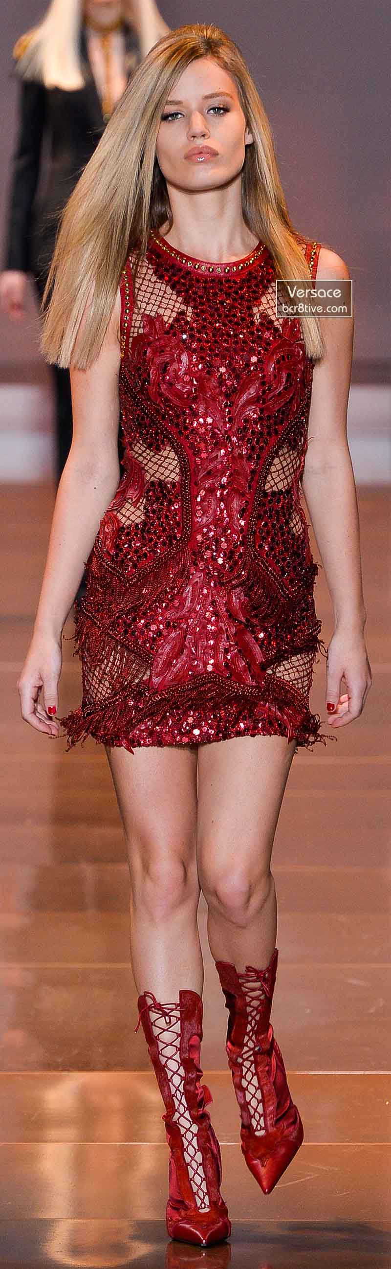 Versace Fall 2014 - Georgia May Jagger