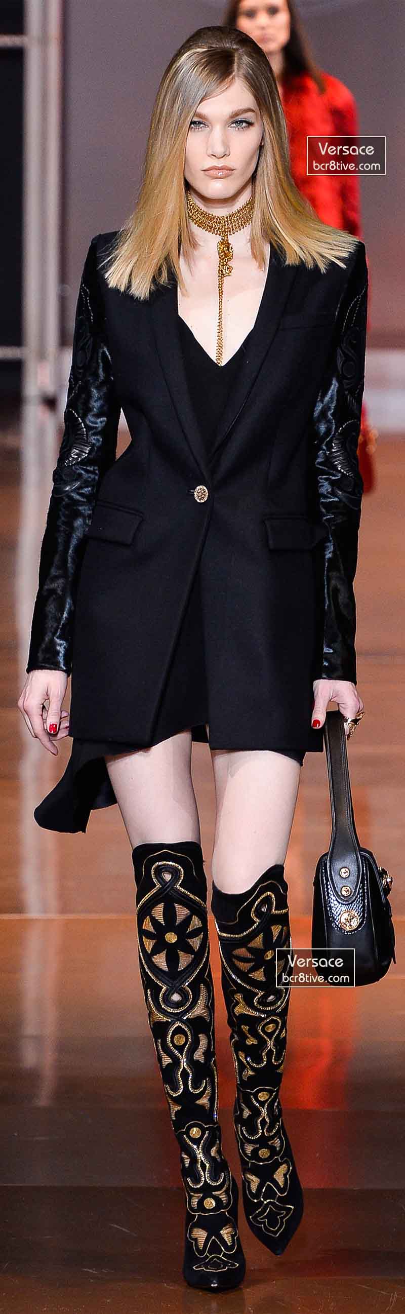 Versace Fall 2014 - Irina Nikolaeva