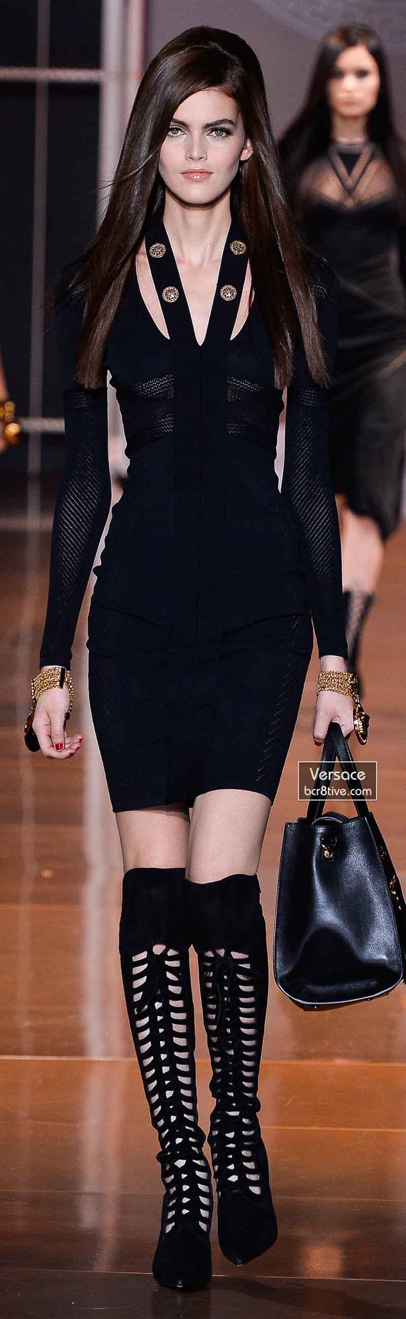 Versace Fall 2014 - Kamila Hansen