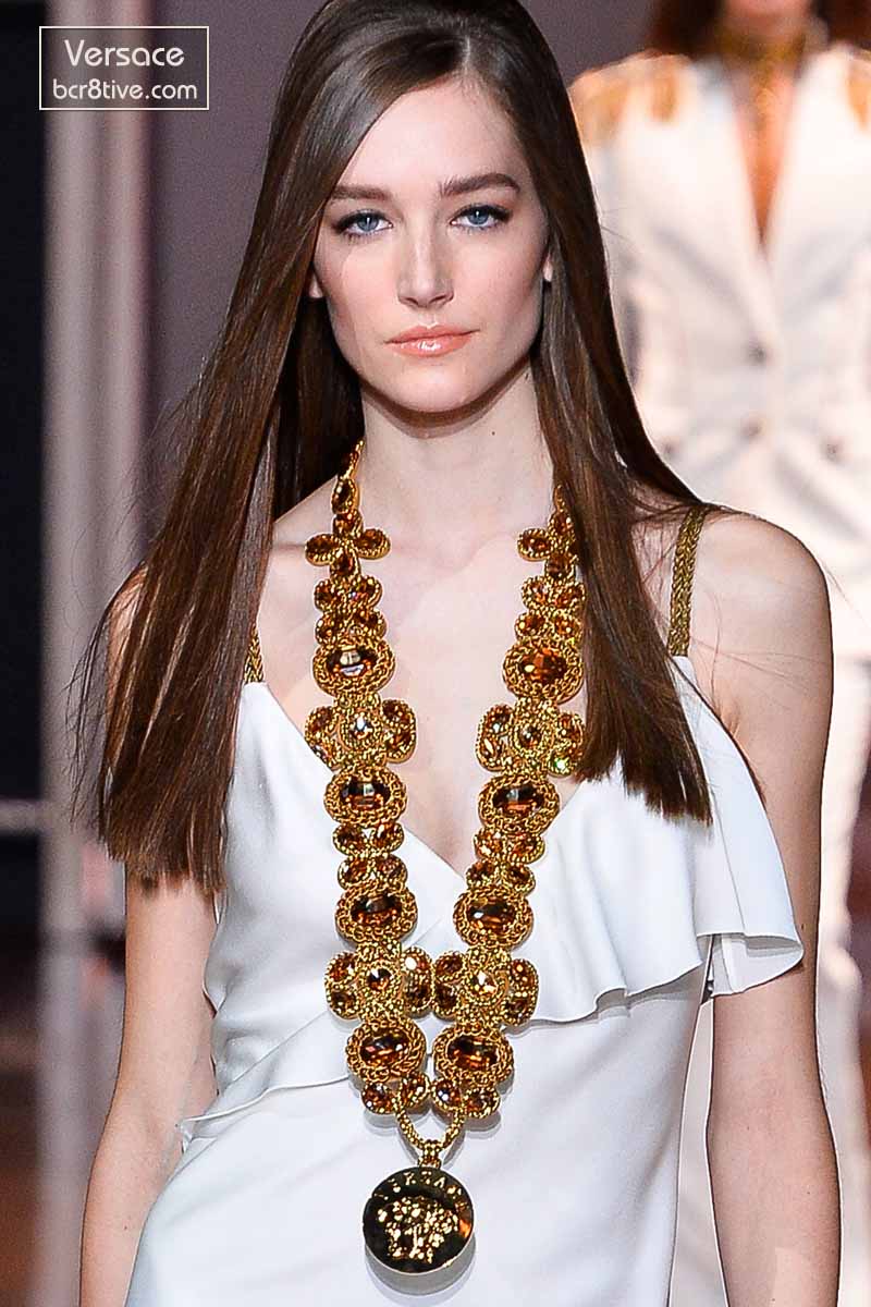 Versace Fall 2014 - Josephine Le Tutour