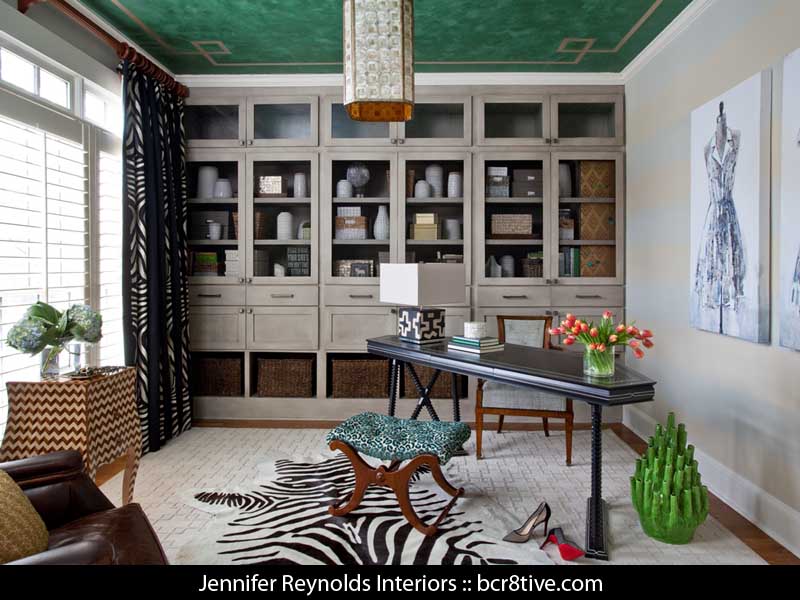 Jennifer Reynolds Interiors - Custom Painted Ceilings by Kevin Bruce