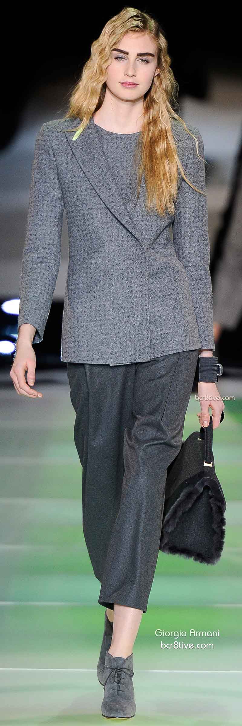 Fall 2014 Menswear Inspired Fashion - Giorgio Armani