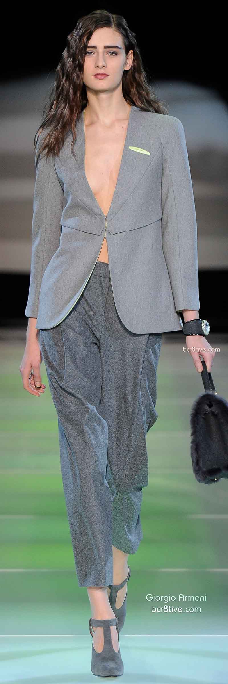 Fall 2014 Menswear Inspired Fashion - Giorgio Armani