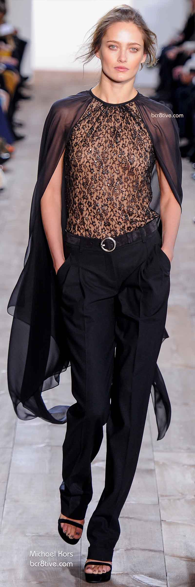 Fall 2014 Menswear Inspired Fashion - Michael Kors