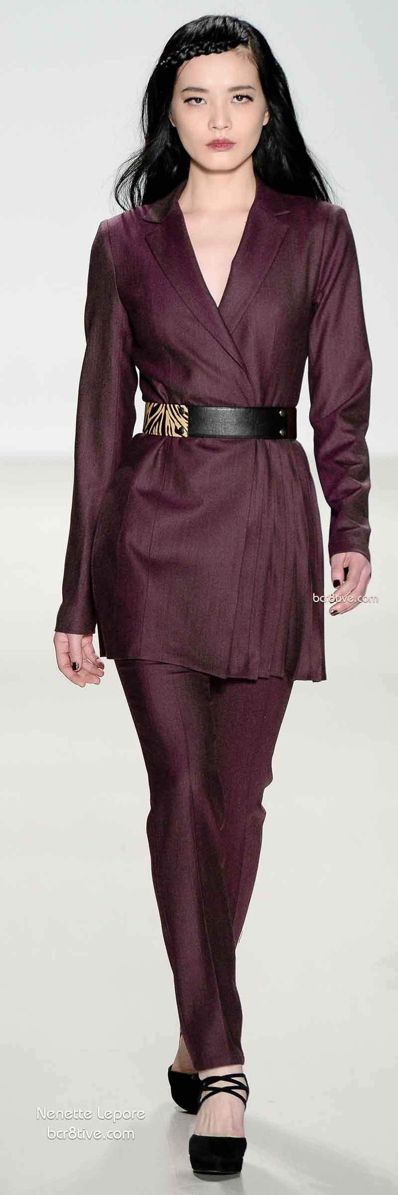 Fall 2014 Menswear Inspired Fashion - Nenette Lepore