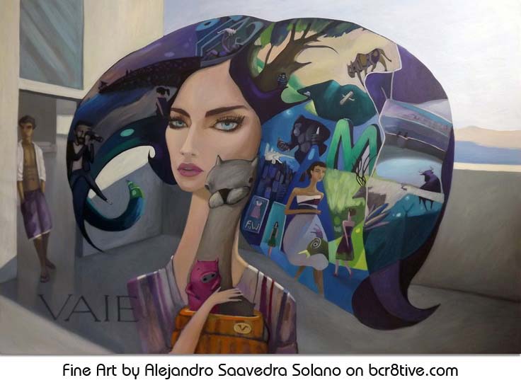 The Art of Alejandro Saavedra Solano - Vaie