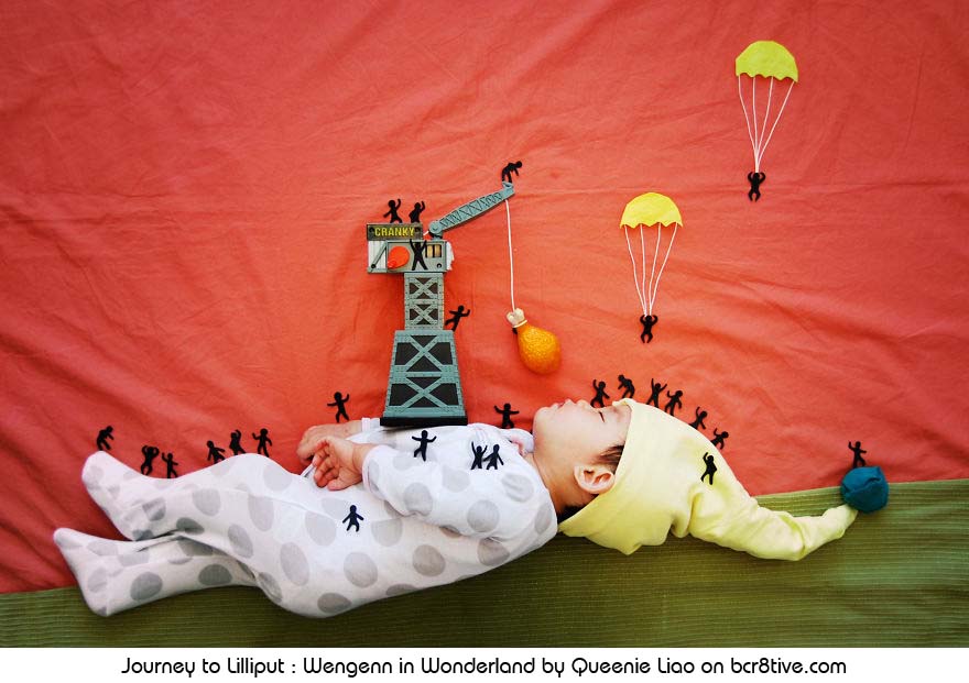 Journey to Lilliput - Creative Baby Photography by Sioin Queenie Liao