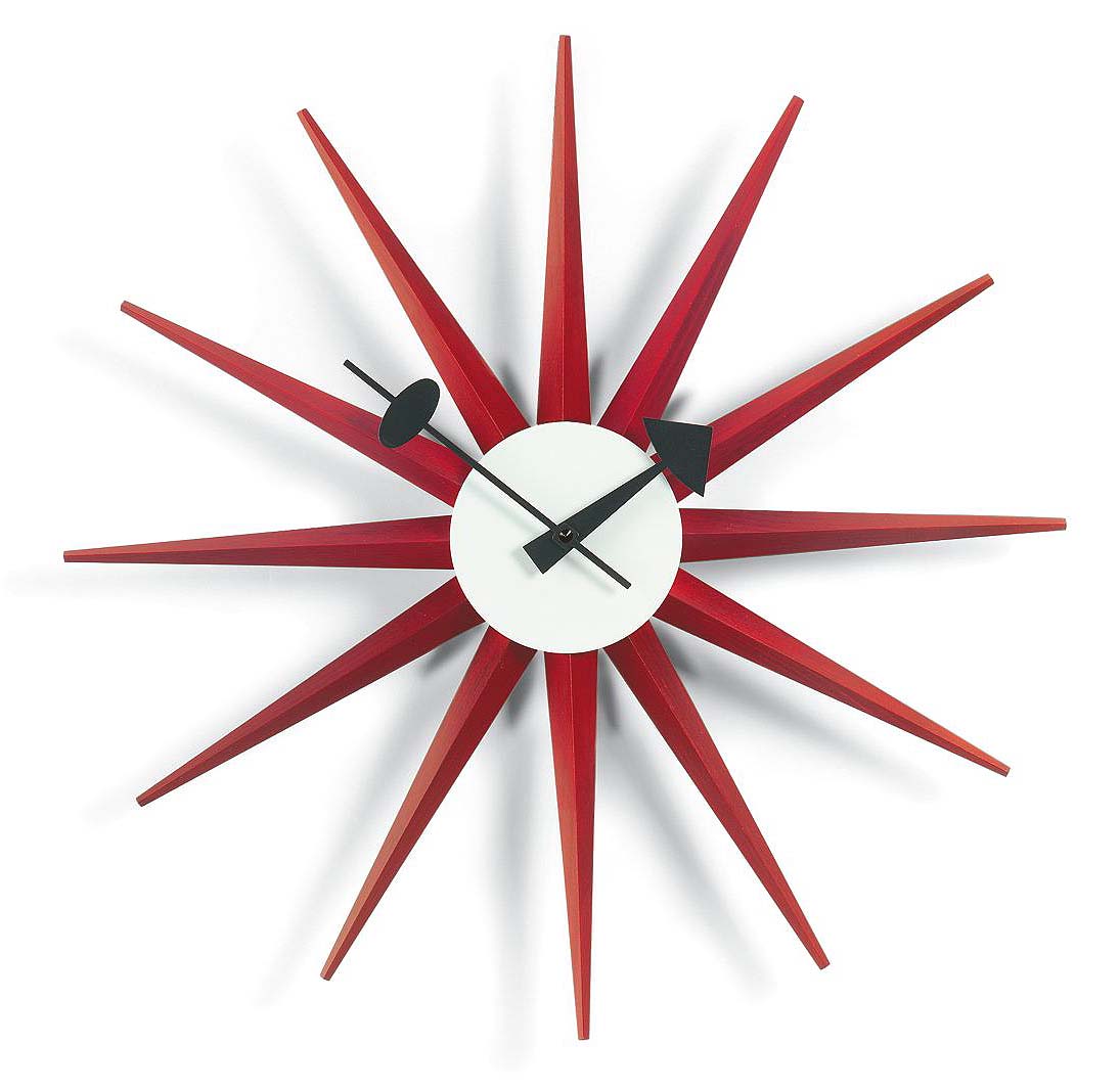 Nelson Sunburst Clock