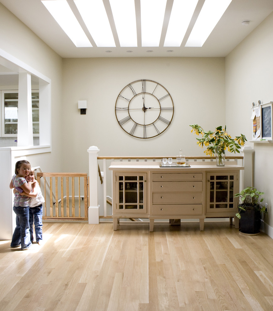 Postema Howard Miller Clock in Interior Designed Room by Boor Bridges Architecture