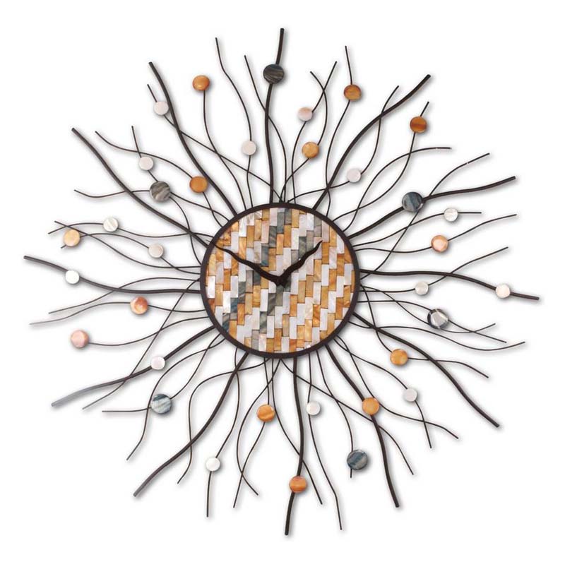 Spectacular Sunsburst Clock