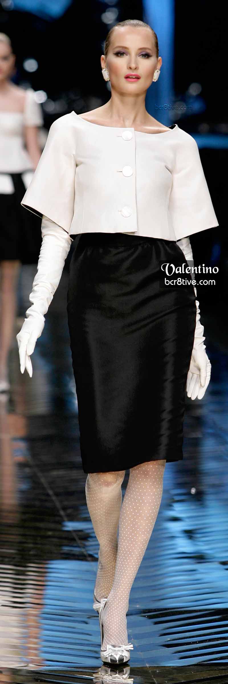 Poised Black and White Design by Valentino