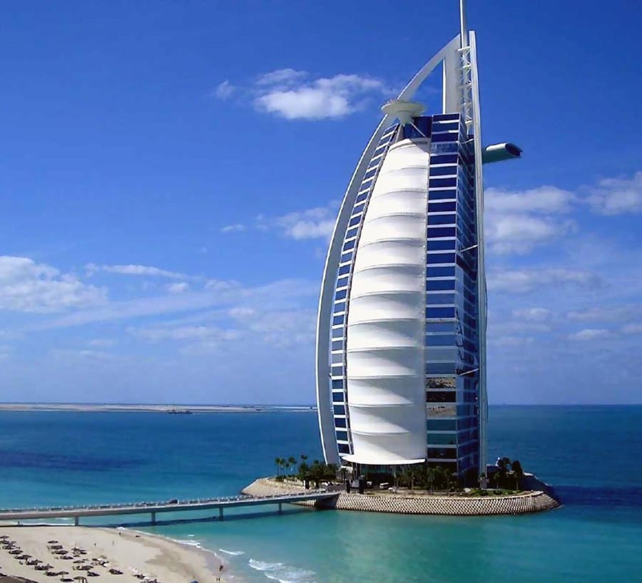 Burj Al Arab Hotel in Dubai