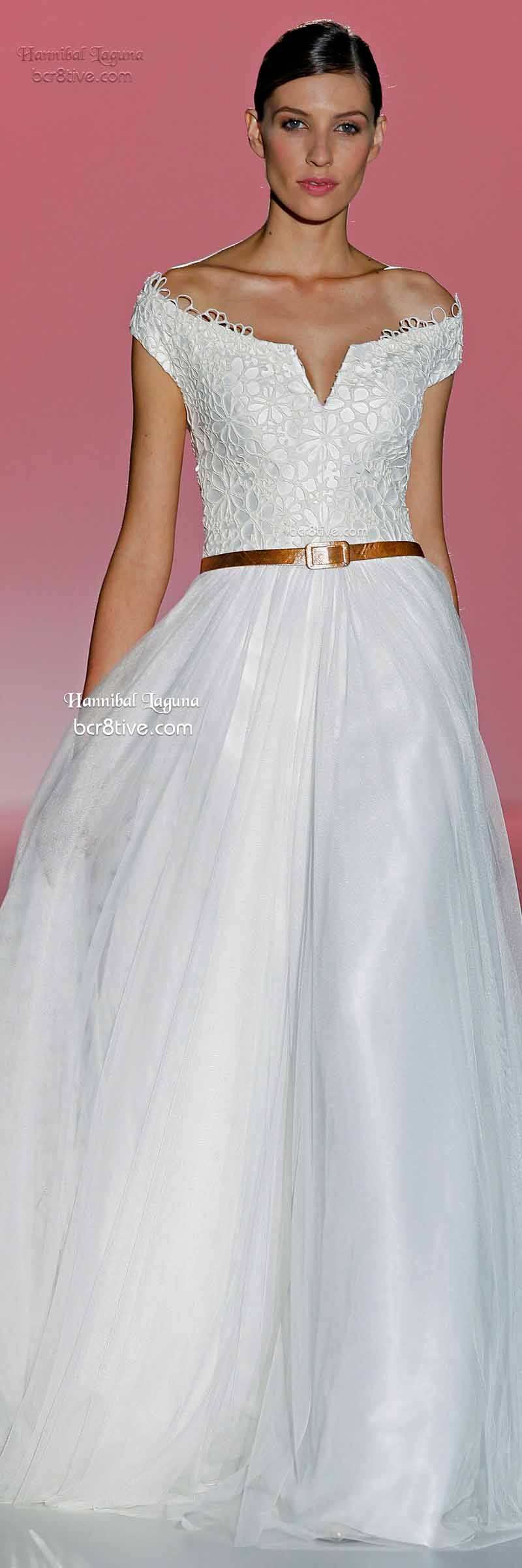 Hannibal Laguna: Barcelona Bridal Week Spring 2015