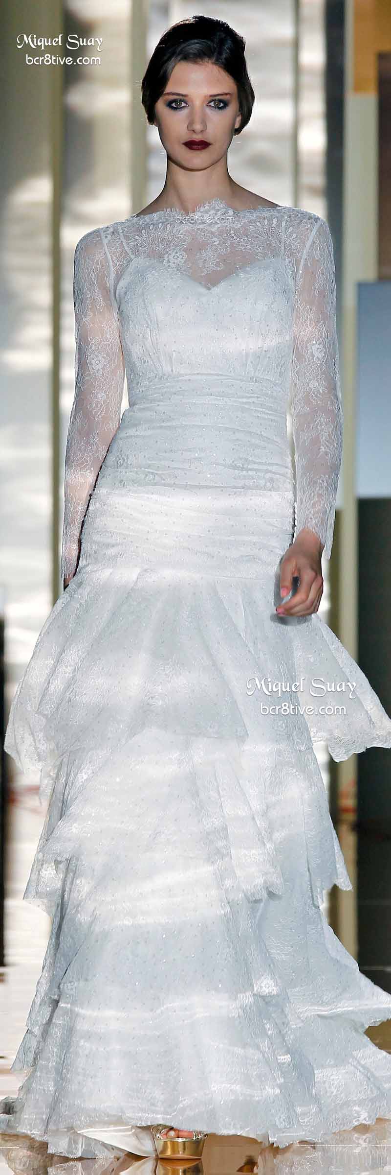 Miquel Suay: Barcelona Bridal Week Spring 2015